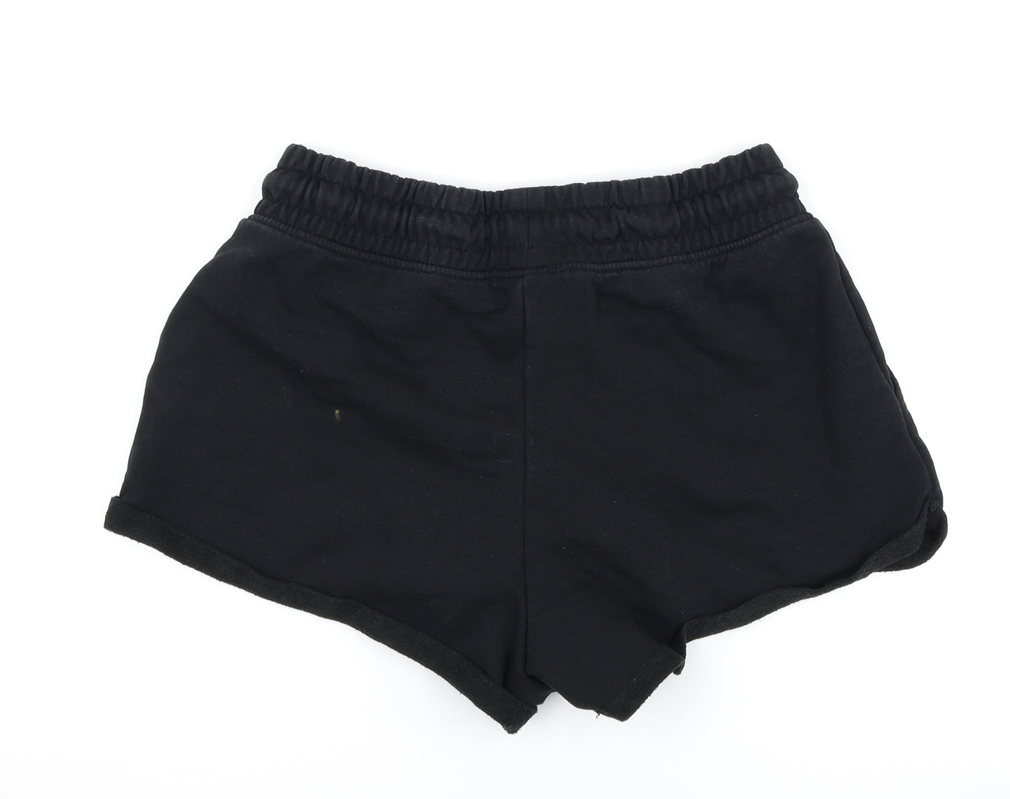 IVY PARK Womens Black   Sweat Shorts Size L