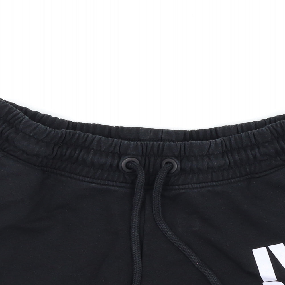 IVY PARK Womens Black   Sweat Shorts Size L