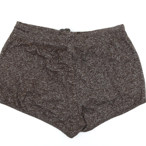PINK Womens Brown   Sweat Shorts Size 32 in - victoria's secret