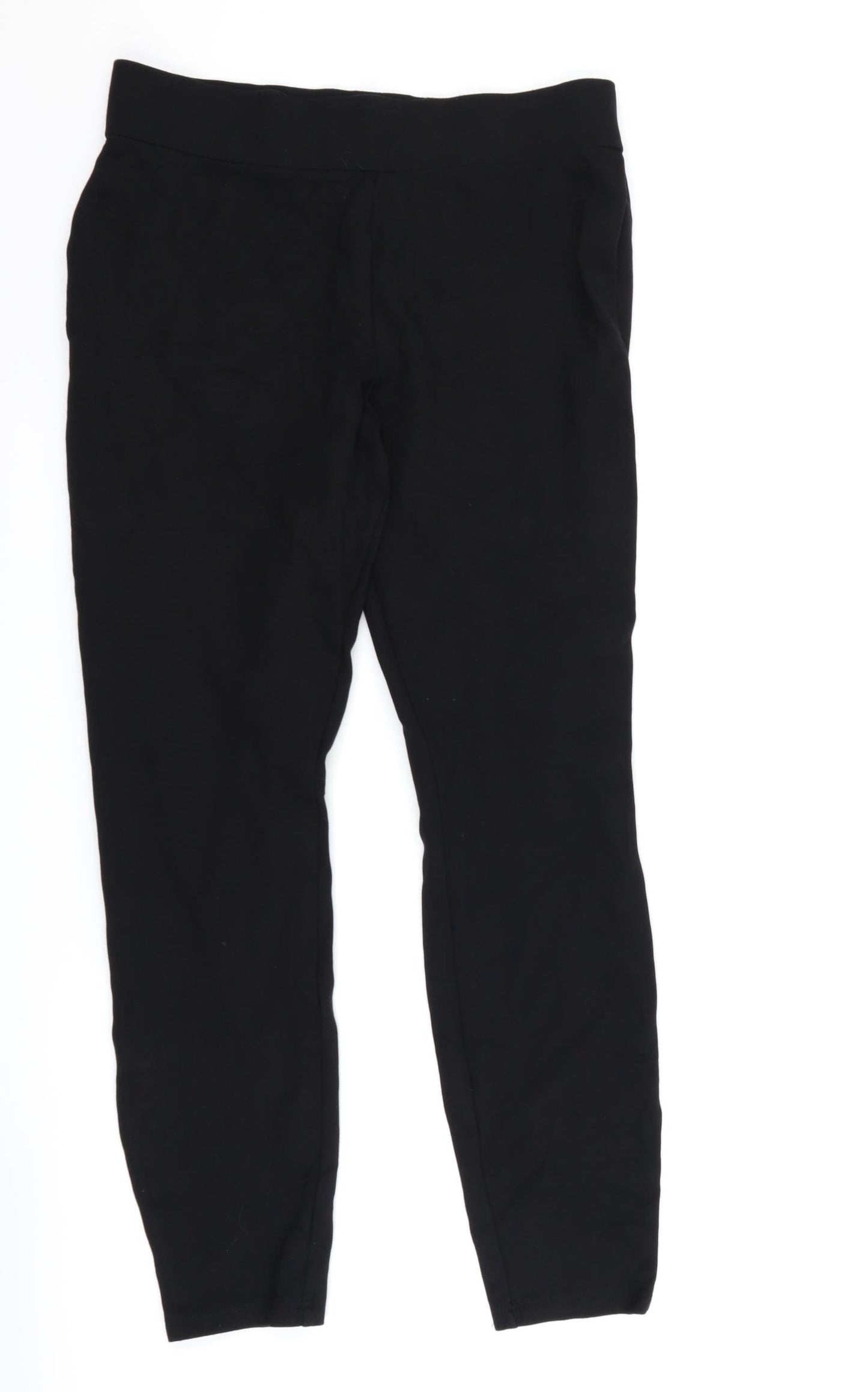 NEXT Womens Black   Capri Leggings Size 16 L26 in