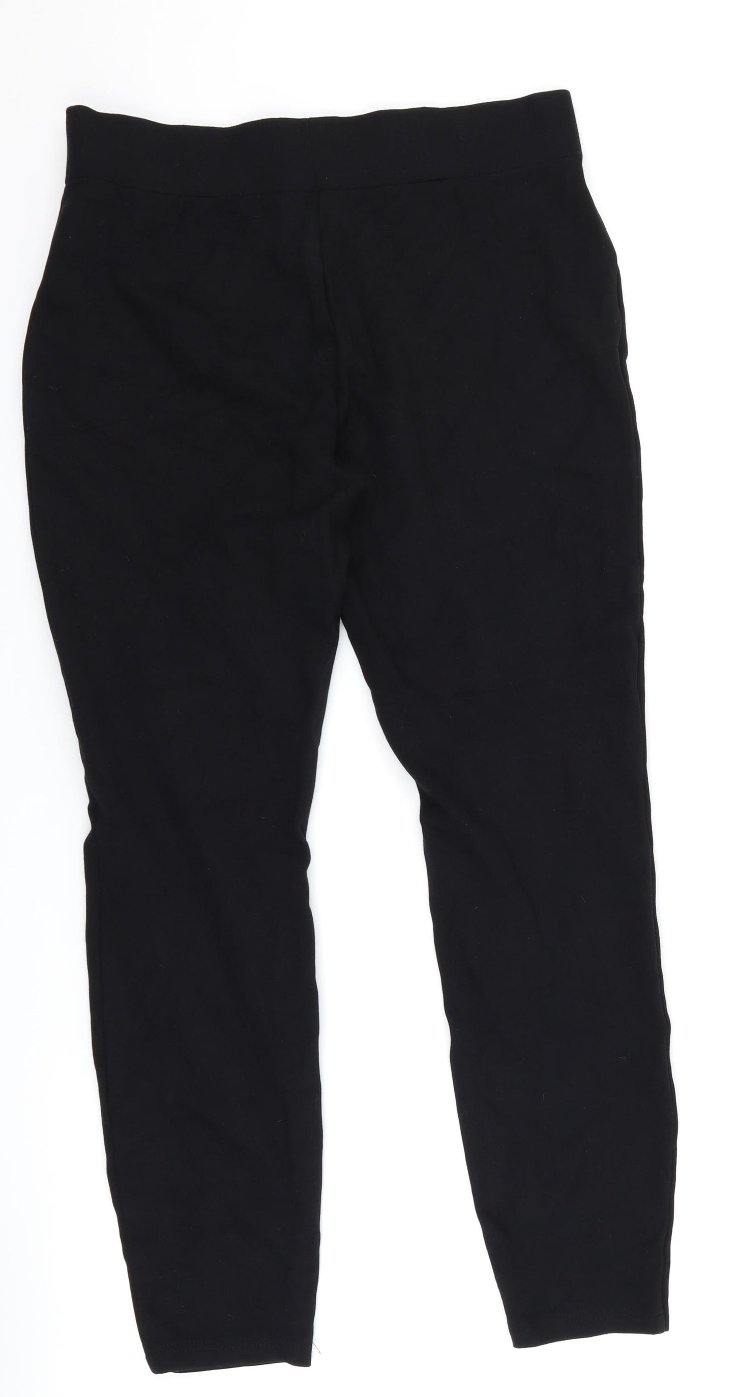 NEXT Womens Black   Capri Leggings Size 16 L26 in
