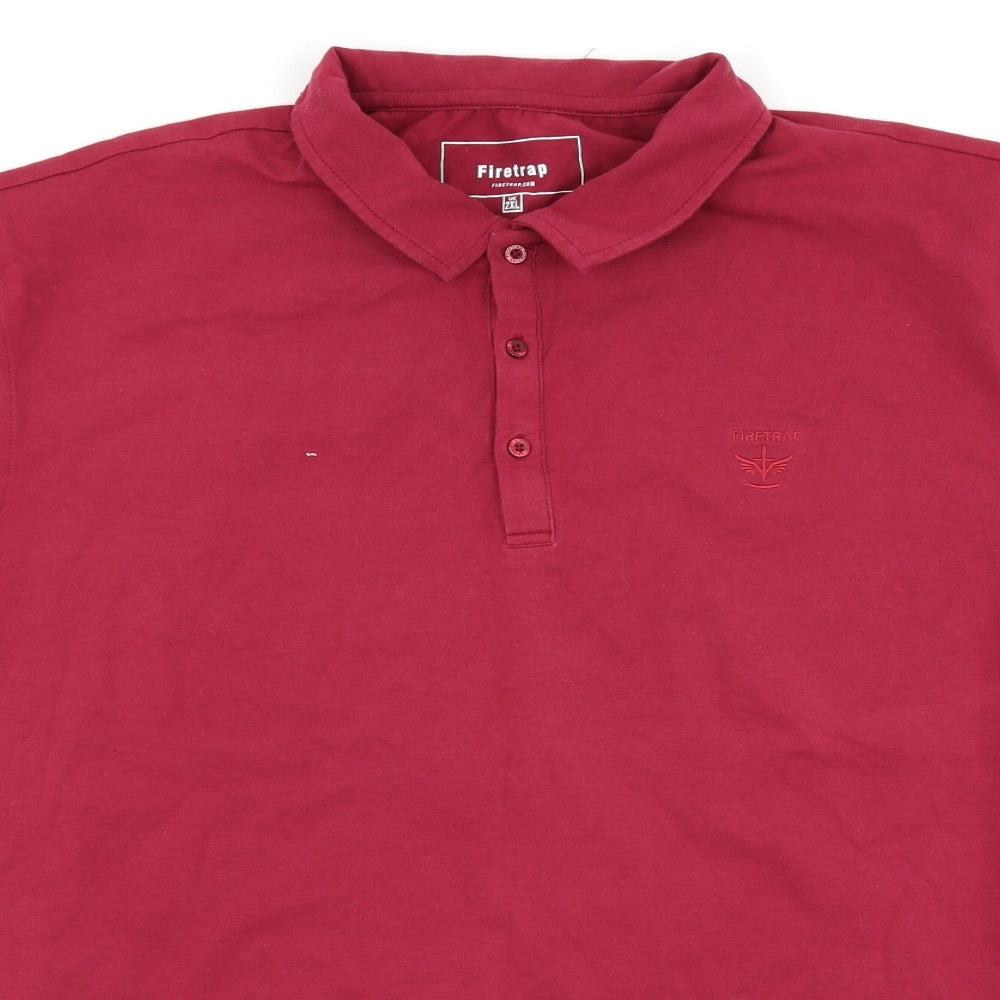 Firetrap Mens Purple    Polo Size 2XL