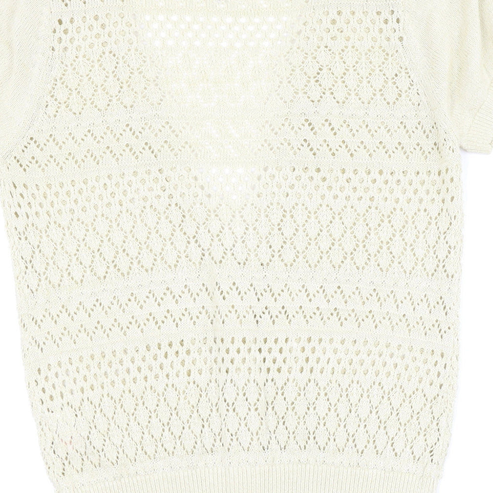 Atmosphere Womens Gold   Cape Jumper Size 14