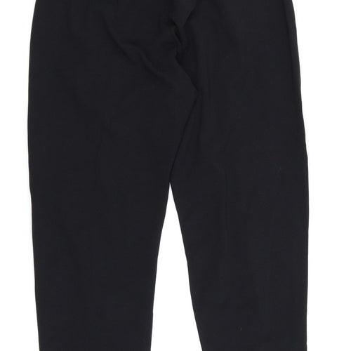 Zara Womens Black   Harem Trousers Size L L25 in