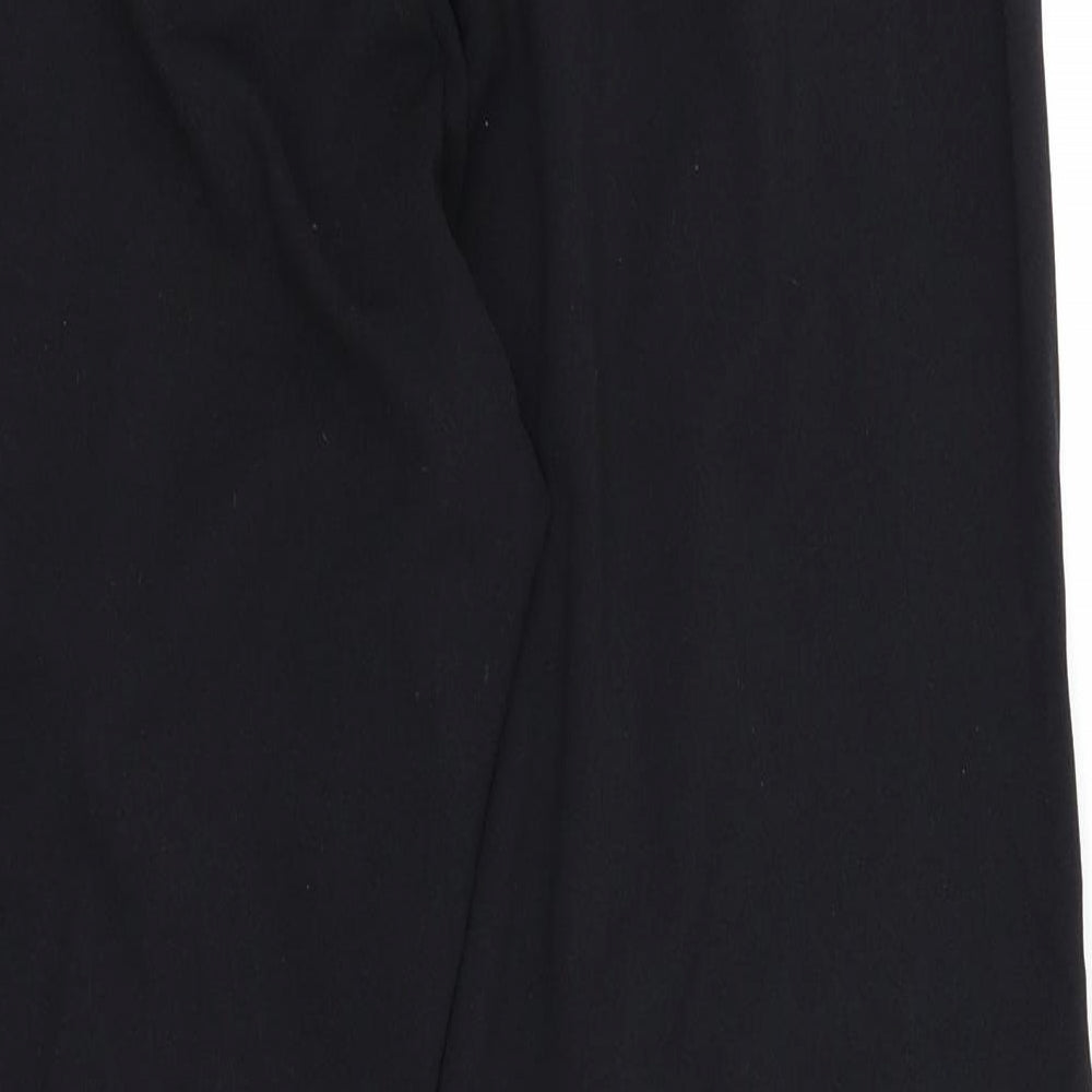 Zara Womens Black   Harem Trousers Size L L25 in