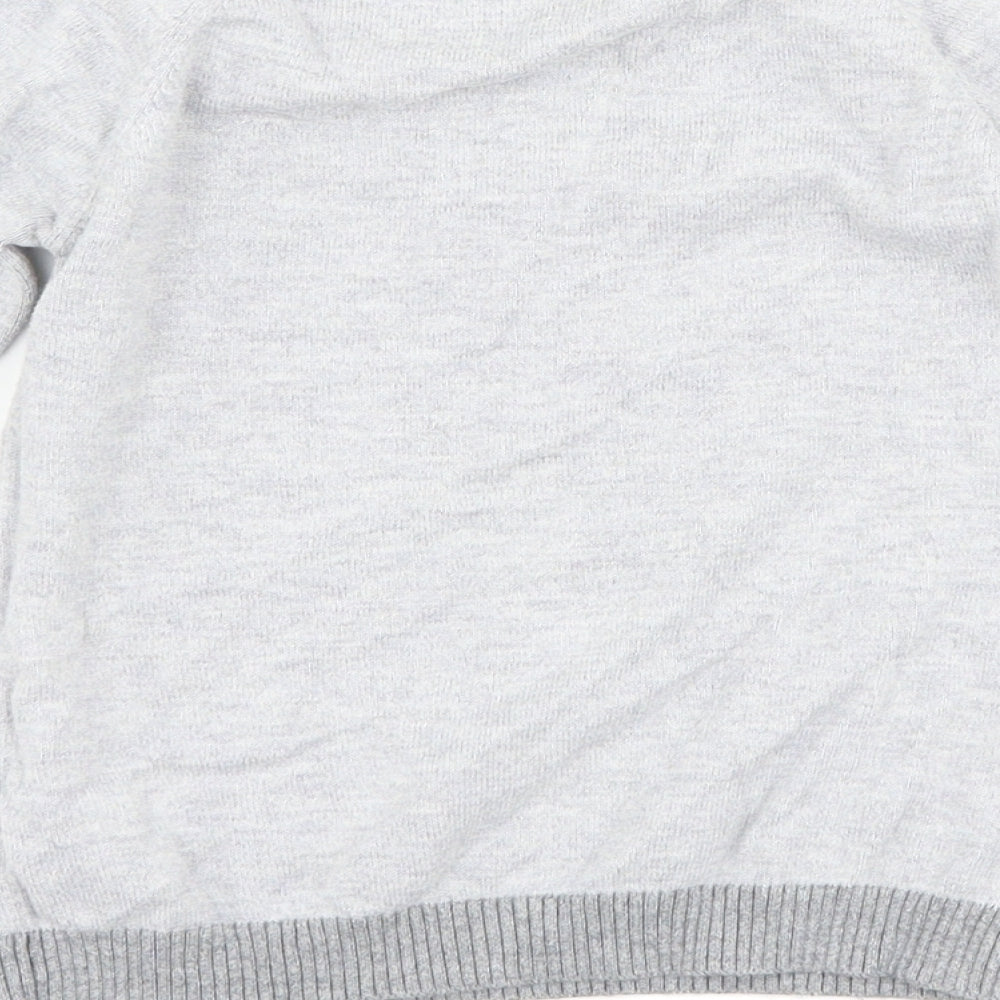 George Girls Grey   Pullover Jumper Size 3-4 Years  - Billie Faiers