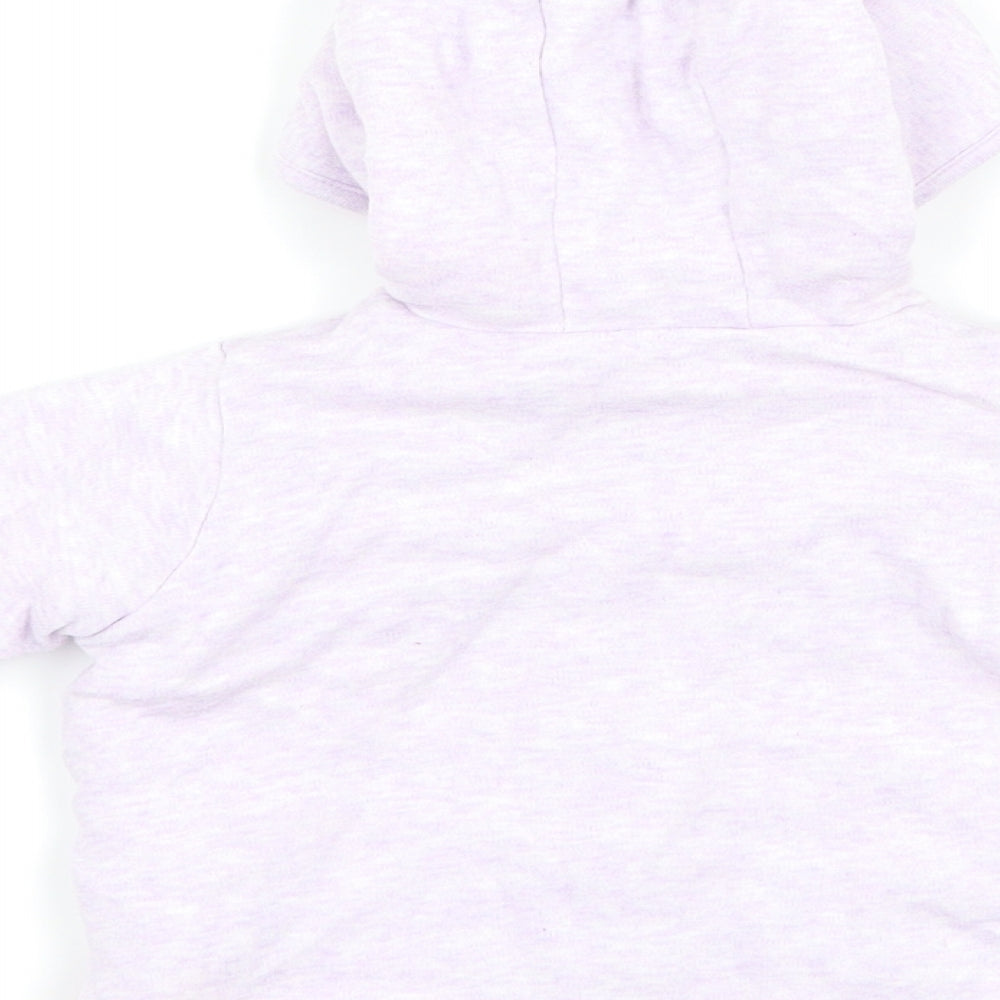 Marks and Spencer Girls Purple   Jacket  Size 3-6 Months  - elephant