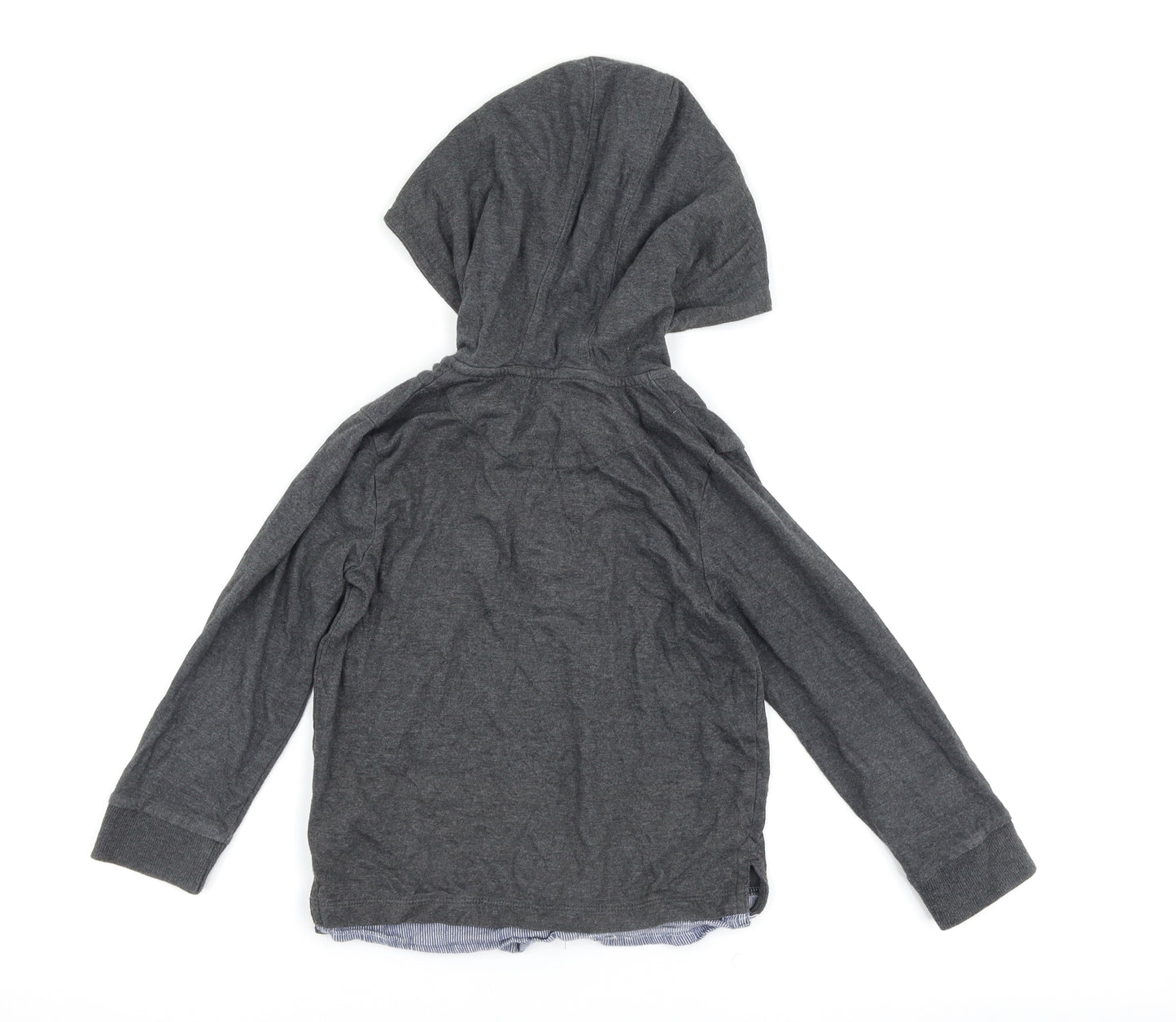 Nutmeg Boys Grey   Pullover Hoodie Size 5-6 Years