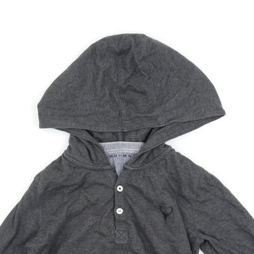 Nutmeg Boys Grey   Pullover Hoodie Size 5-6 Years