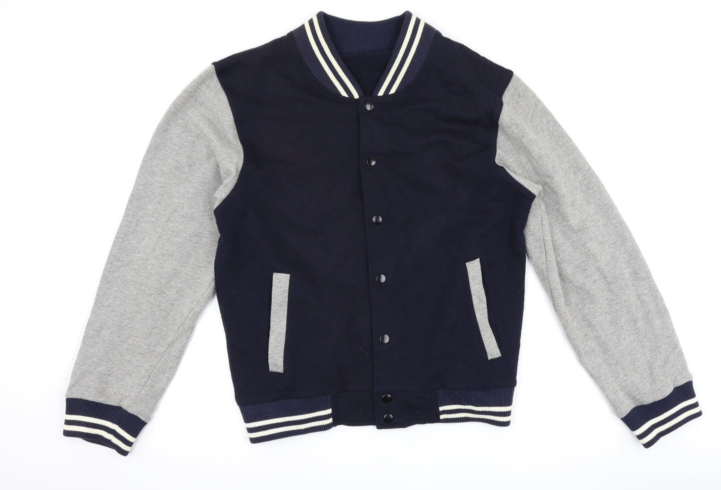 Preworn Mens Blue   Varsity Jacket Jacket Size L