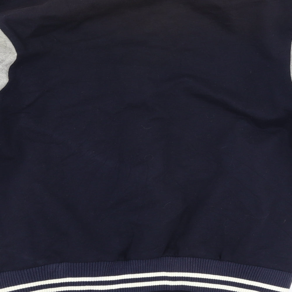 Preworn Mens Blue   Varsity Jacket Jacket Size L