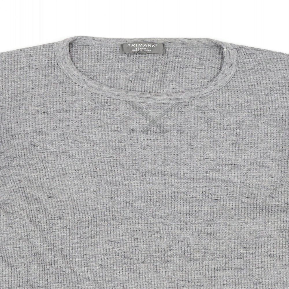 Primark Mens Grey   Pullover Sweatshirt Size XL