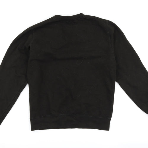 Just Hoods Mens Black   Pullover Sweatshirt Size S  - stranger things