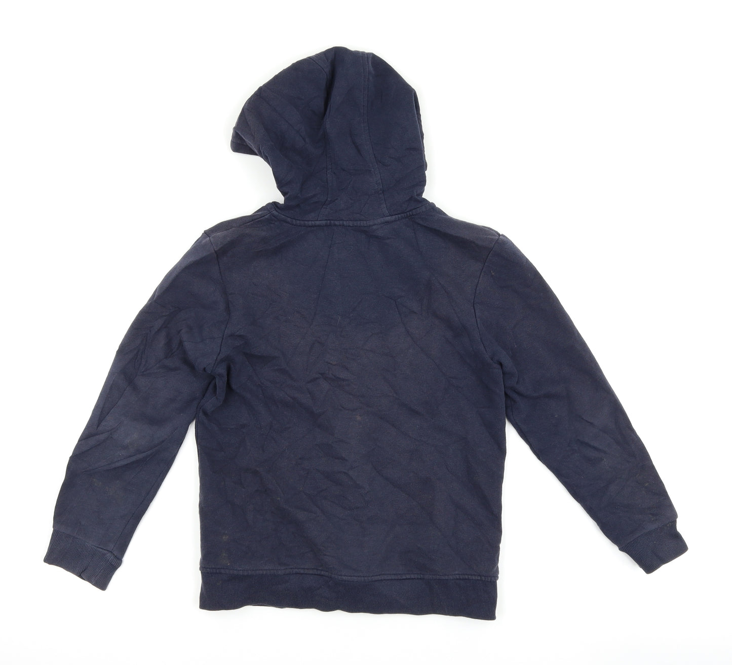 George Boys Blue   Full Zip Hoodie Size 8-9 Years