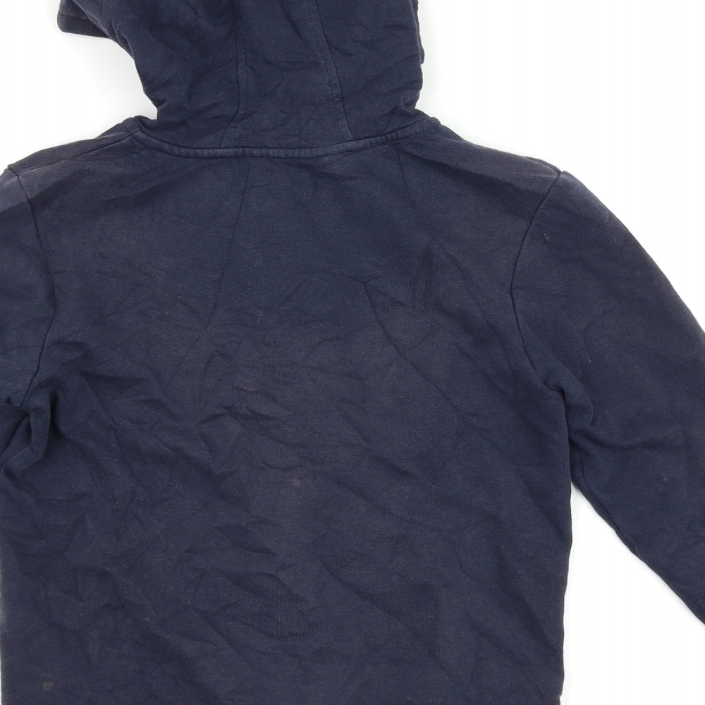 George Boys Blue   Full Zip Hoodie Size 8-9 Years