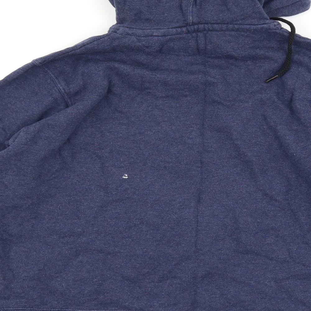 Firetrap Mens Blue   Pullover Hoodie Size L