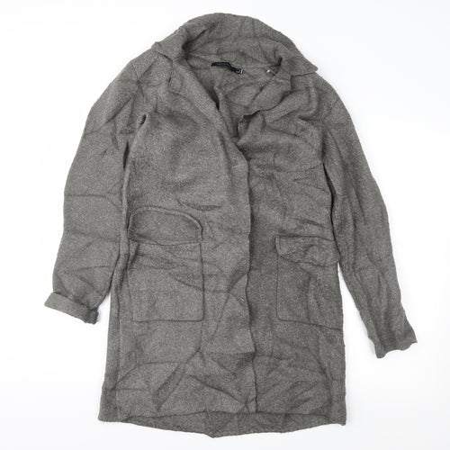 Cortefiel Womens Grey   Jacket Coatigan Size S