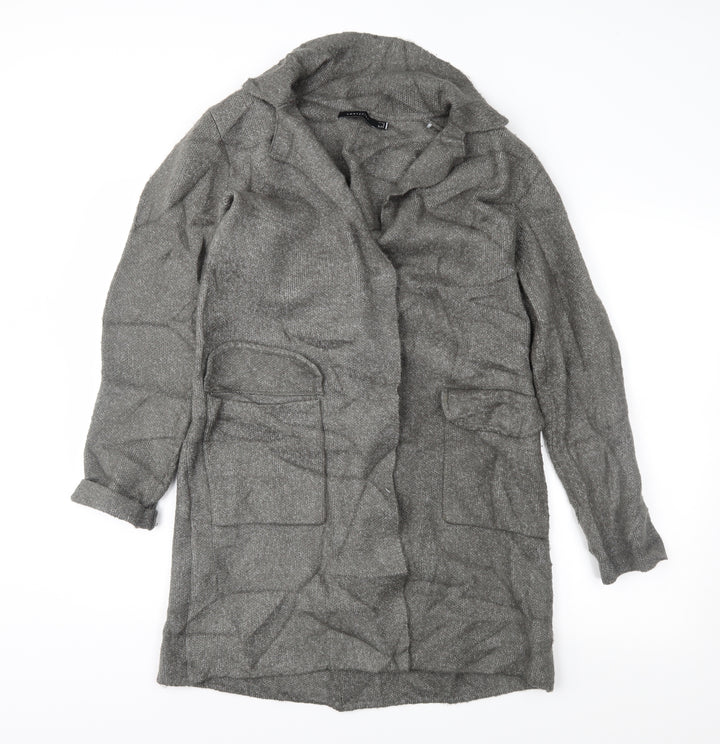 Cortefiel Womens Grey   Jacket Coatigan Size S