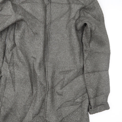 Cortefiel Womens Grey   Jacket Coatigan Size S