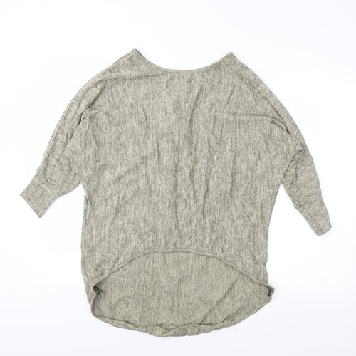 Krisp Womens Brown   Basic Blouse Size M