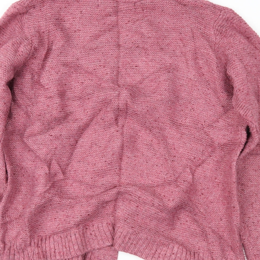 ISLE Womens Pink   Cardigan Jumper Size S