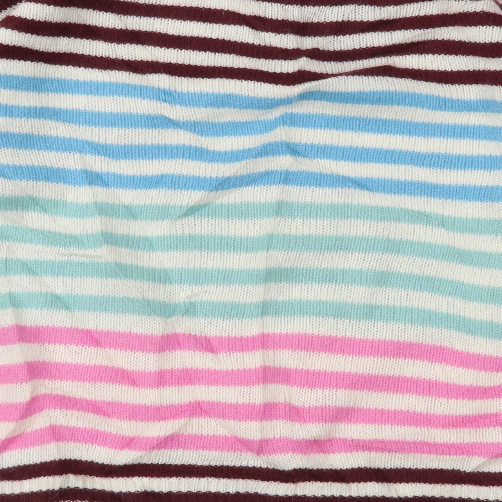 Boden Womens Ivory Striped  Pullover Jumper Size S