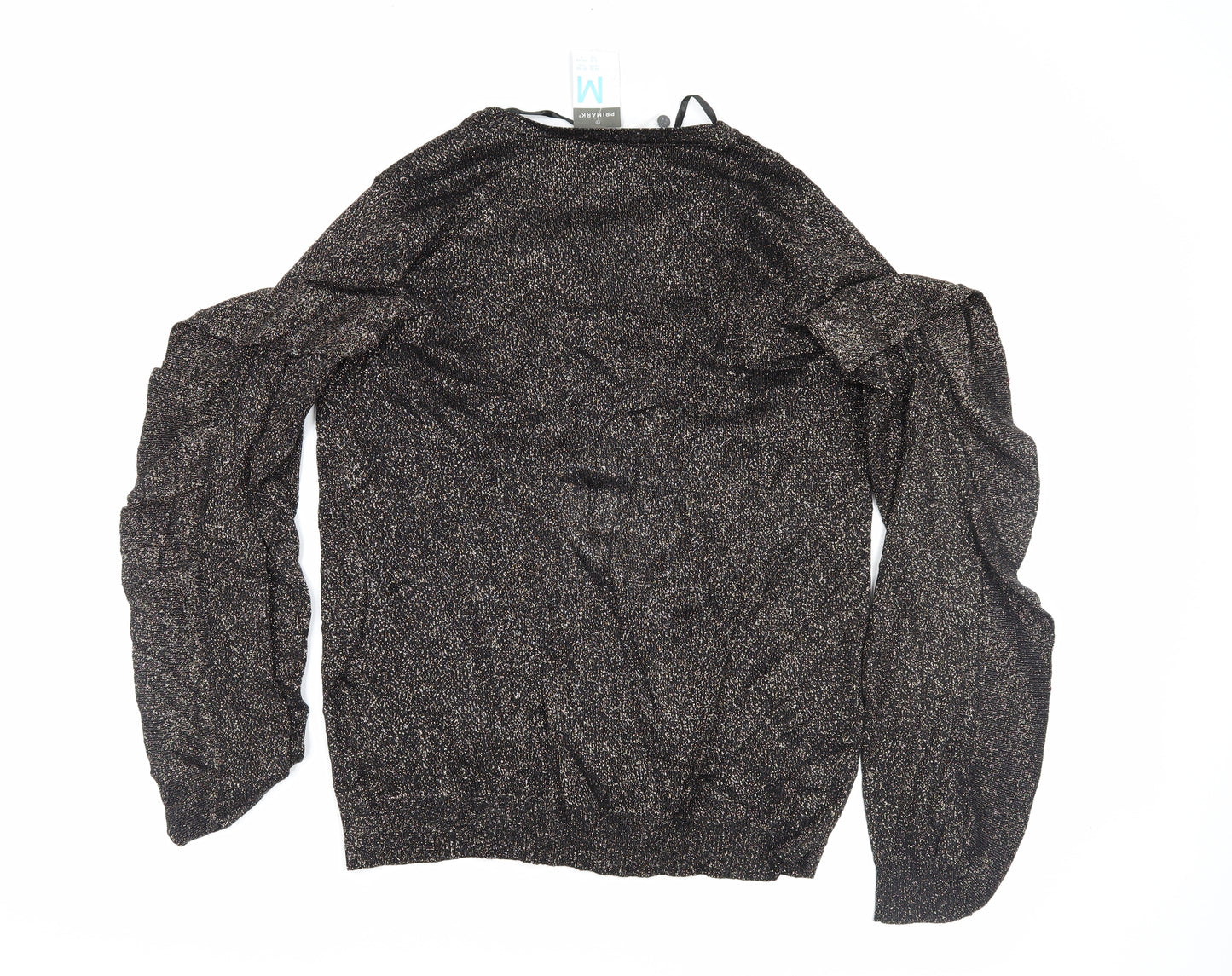 Primark Womens Black   Cardigan Jumper Size M