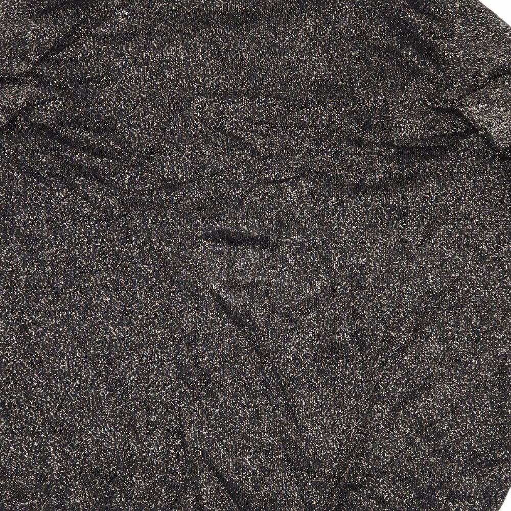 Primark Womens Black   Cardigan Jumper Size M