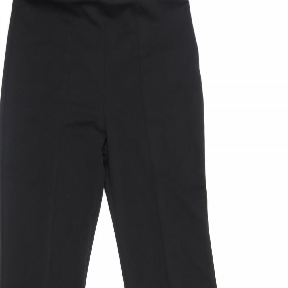 Boohoo Womens Black   Trousers  Size 10 L29 in