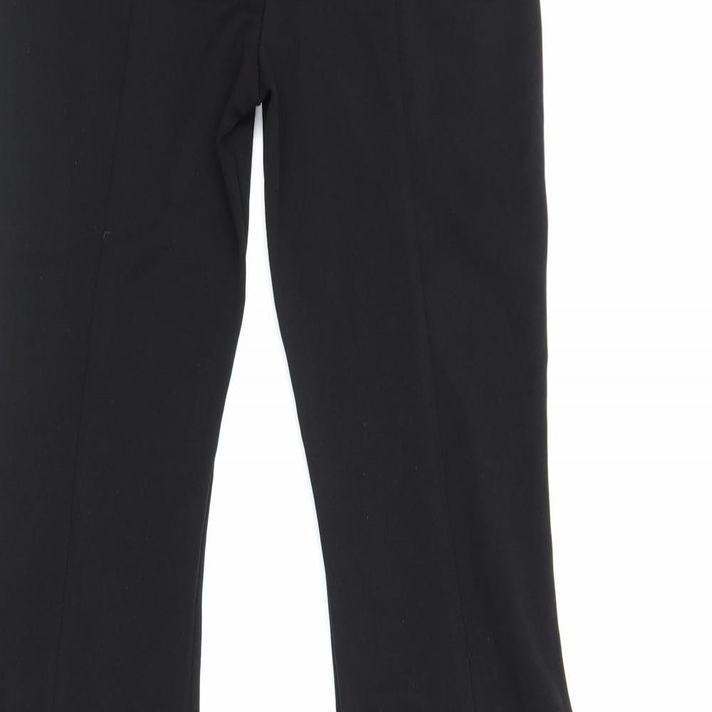 Boohoo Womens Black   Trousers  Size 10 L29 in