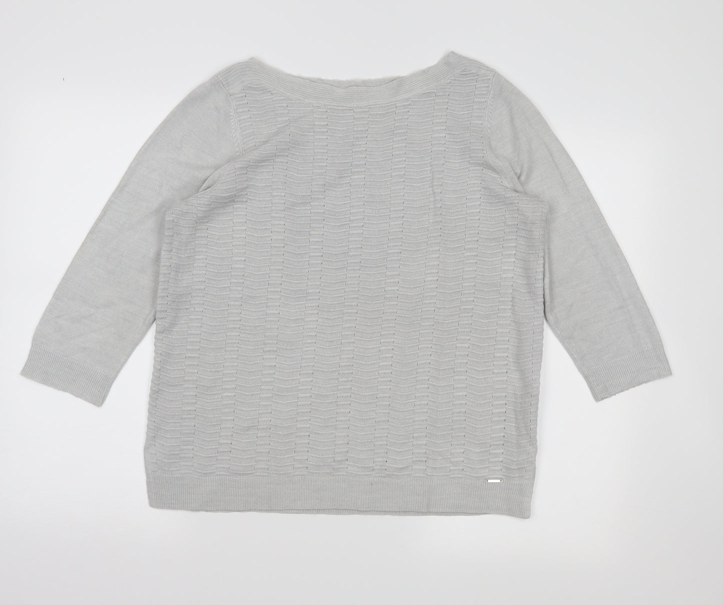 F&F Womens Grey   Pullover Jumper Size 14