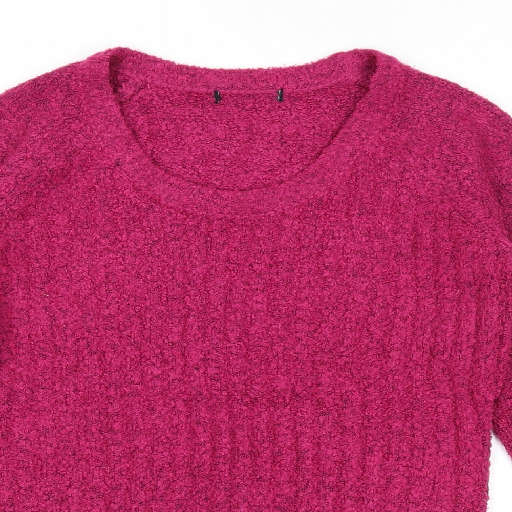 M&Co Womens Purple   Pullover Jumper Size 10