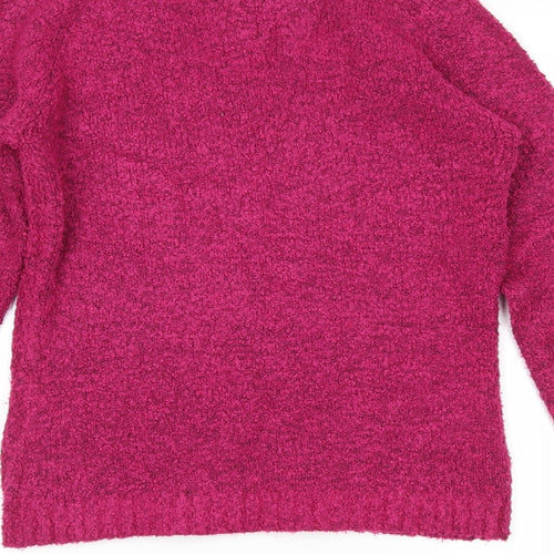 M&Co Womens Purple   Pullover Jumper Size 10