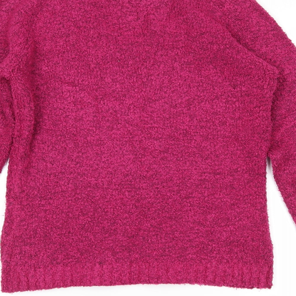 M&Co Womens Purple   Pullover Jumper Size 10