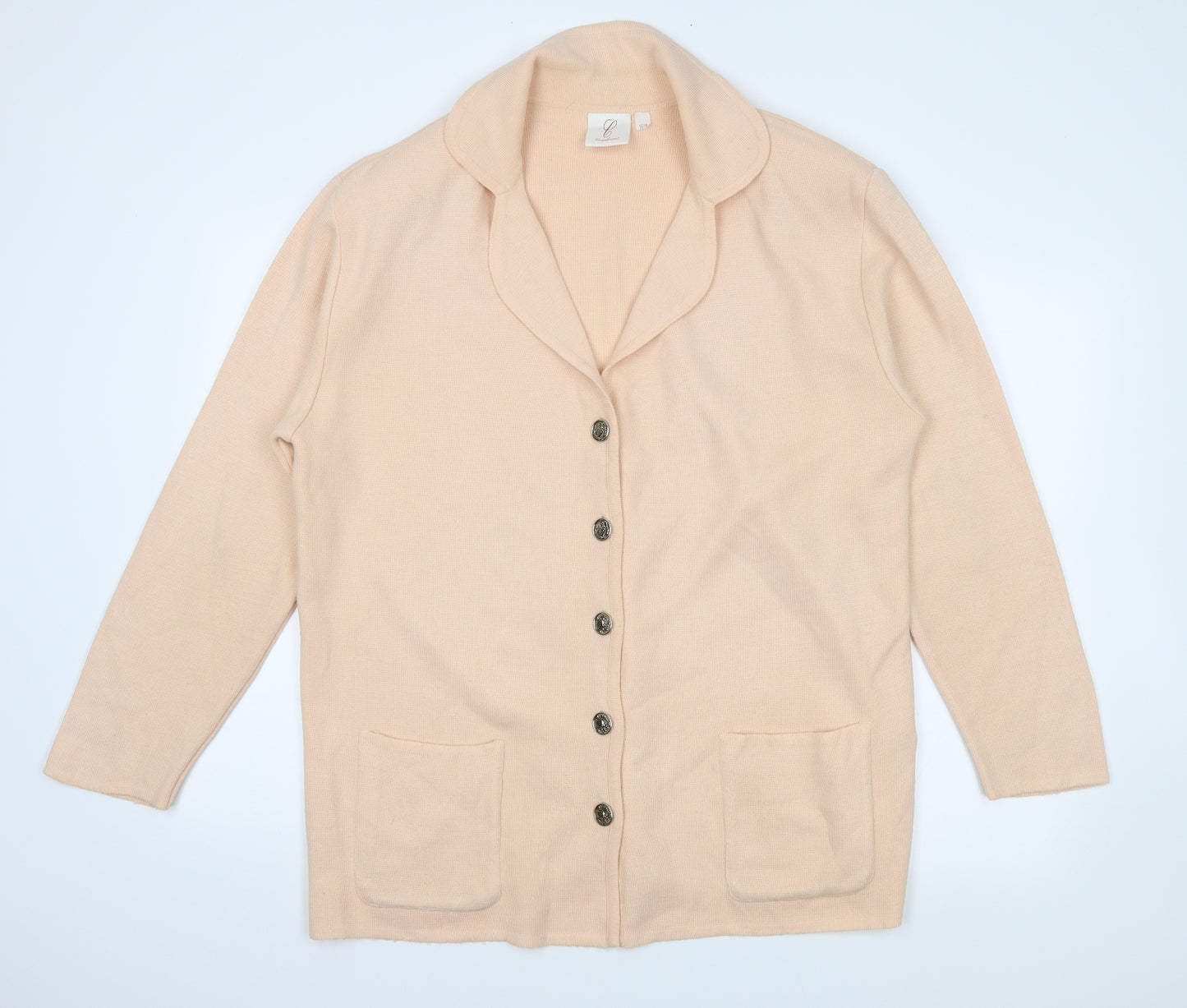Compliments Womens Pink   Jacket Coatigan Size 16