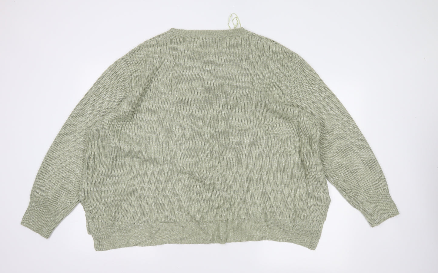 Peacocks Womens Green   Pullover Jumper Size XL