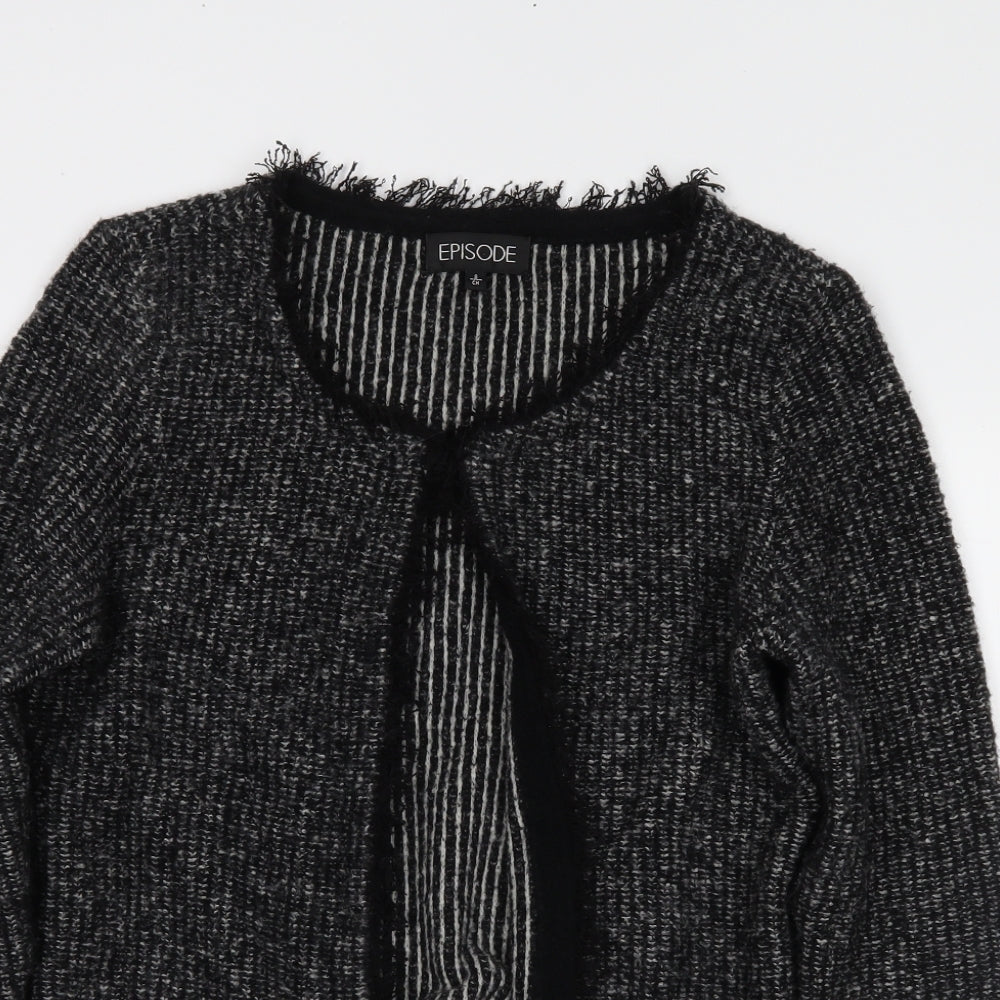 Episode Womens Grey   Cardigan Jumper Size S