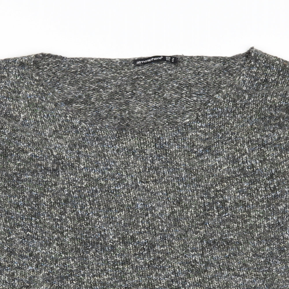 Atmoshere Womens Grey   Pullover Jumper Size 16