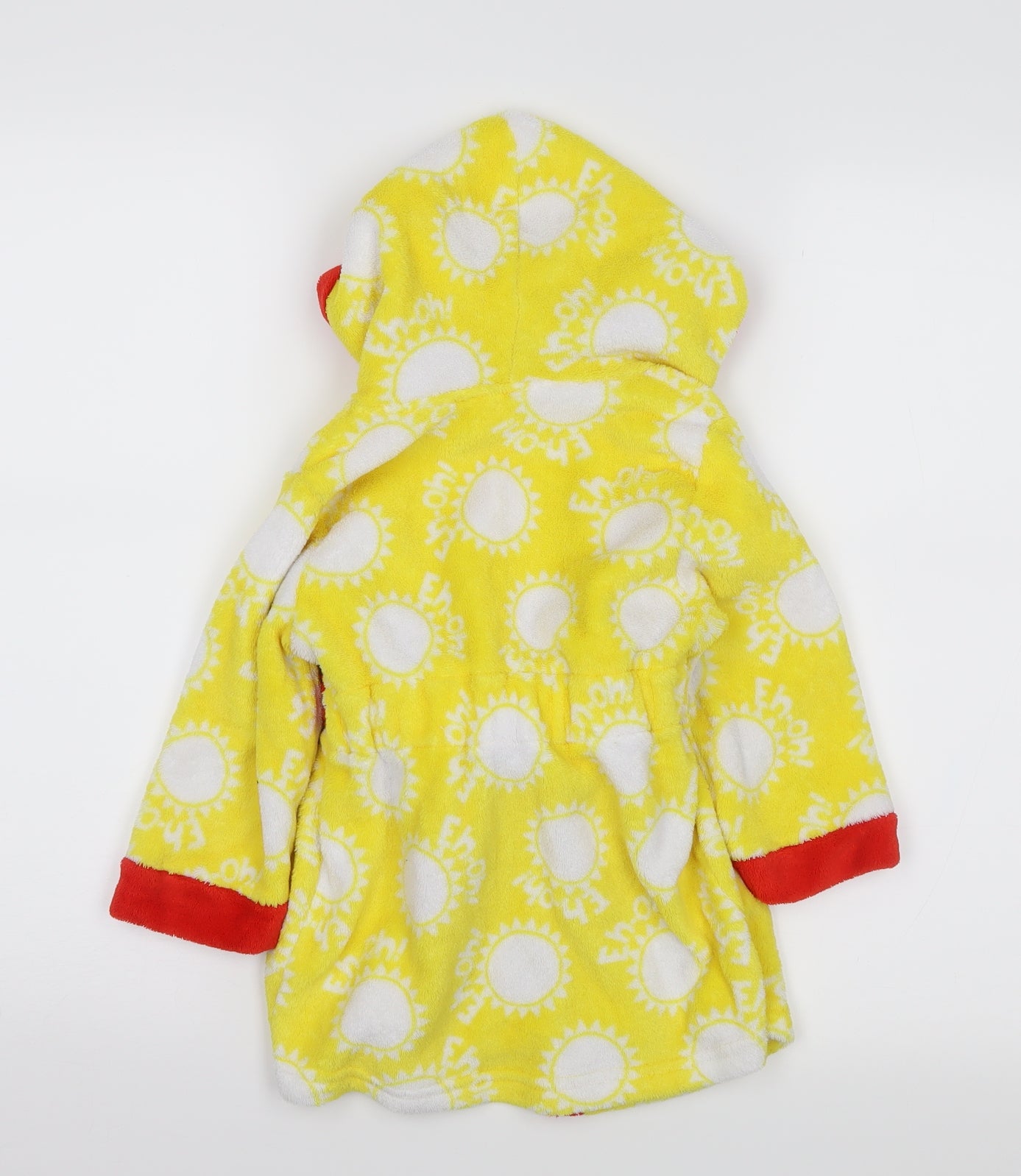 Preworn Baby Yellow Solid  Capri Robe Size 18-24 Months