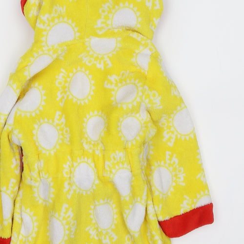 Preworn Baby Yellow Solid  Capri Robe Size 18-24 Months
