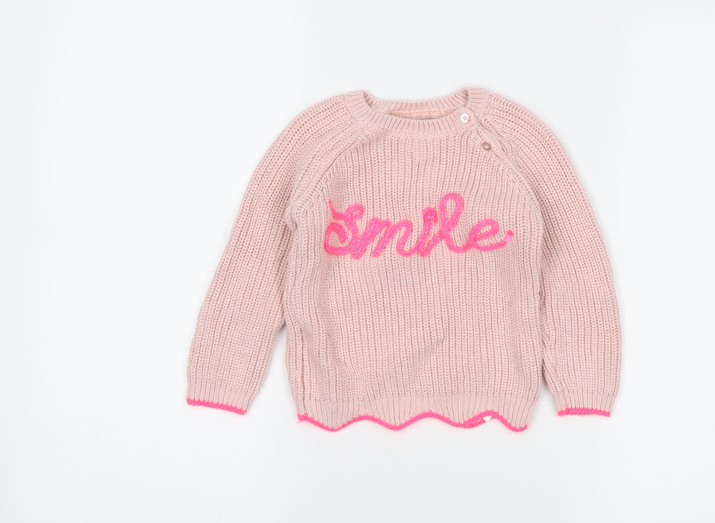 Primark  Pink   Pullover Jumper Size 18-24 Months
