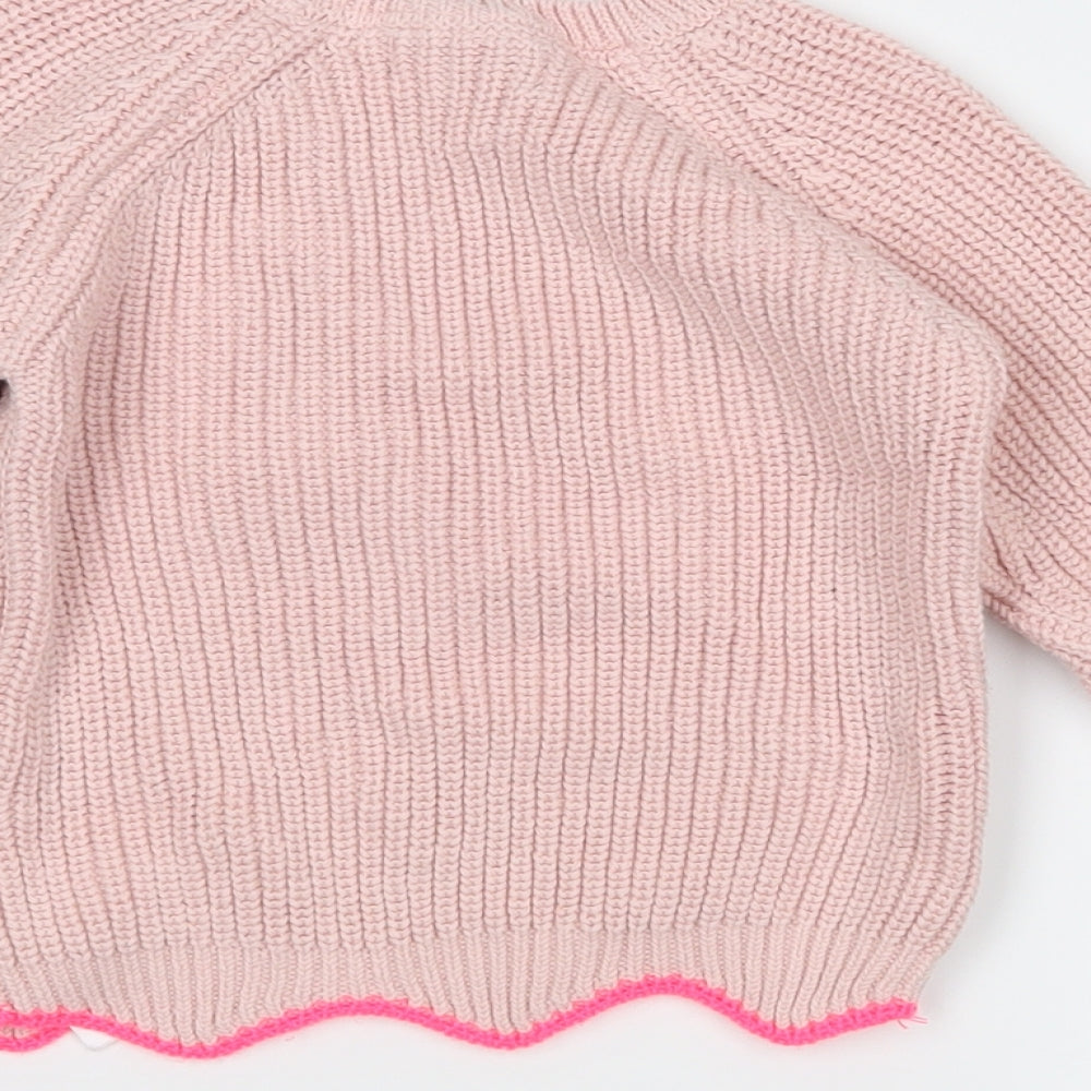 Primark  Pink   Pullover Jumper Size 18-24 Months