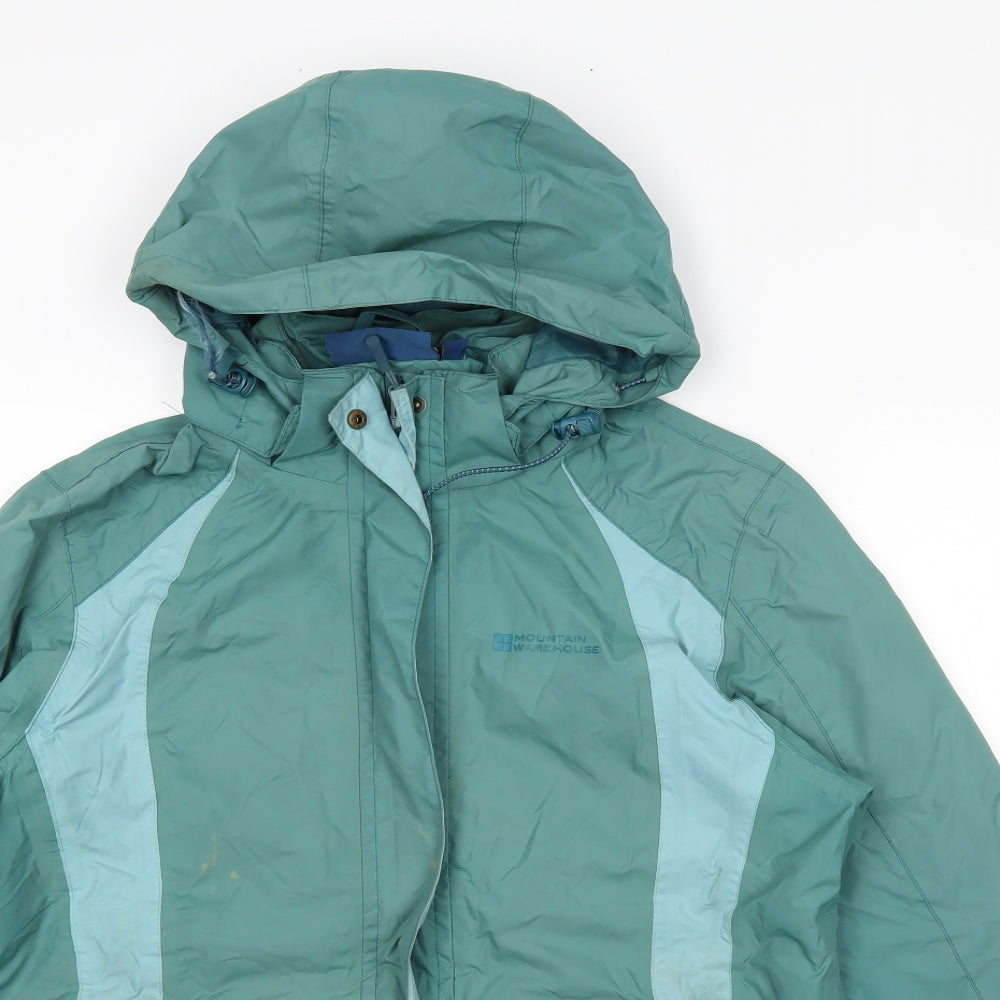 Mountain Warehouse Womens Green   Ski Jacket Coat Size 14