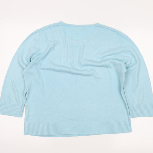 Eastex Womens Blue   Pullover Jumper Size 12