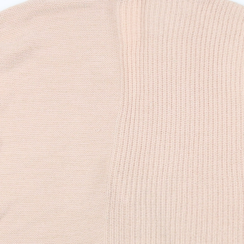 River Island Girls Pink   Wrap Jumper Size 9-10 Years