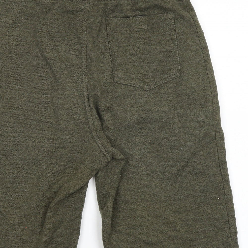 CSG Mens Green   Sweat Shorts Size S