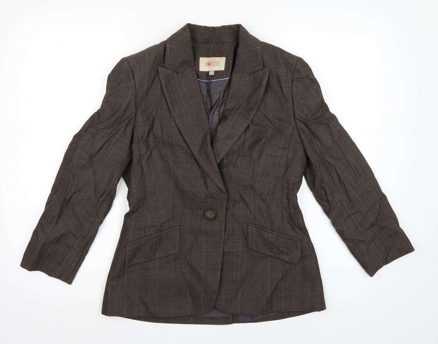NEXT Womens Brown   Jacket Blazer Size 10