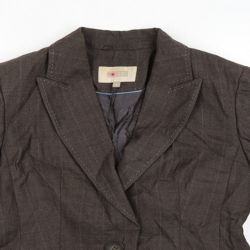 NEXT Womens Brown   Jacket Blazer Size 10