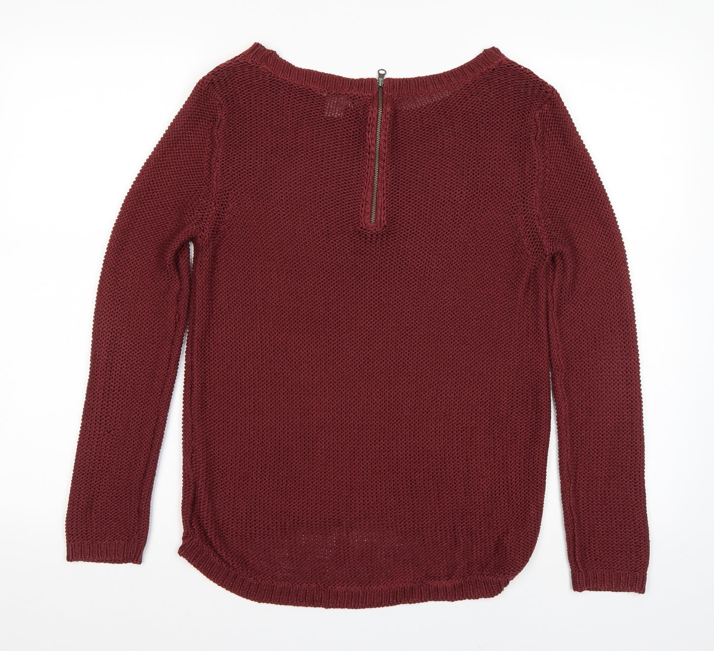 H&M Womens Red   Pullover Jumper Size 8