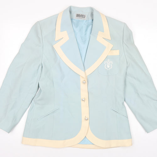 Mansfield Clothes Womens Blue   Jacket Blazer Size 14